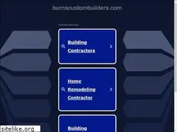 Sites similar to burnscustombuilders.com
