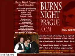Sites similar to burnsnightprague.com