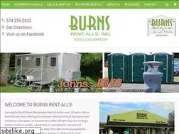 Sites similar to burnstoolrentals.com