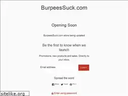 Sites similar to burpeessuck.com