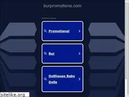Sites similar to burpromotions.com