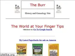 Sites similar to burrcook.com