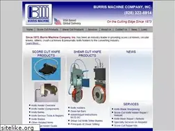Sites similar to burrismachineco.com