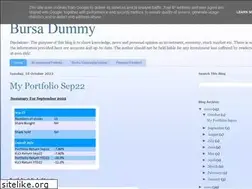 Sites similar to bursadummy.blogspot.com