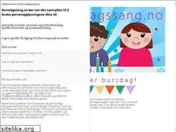 Sites similar to bursdagssang.no
