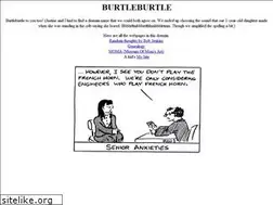 Sites similar to burtleburtle.net