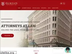 Sites similar to burtonemploymentlaw.com