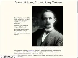 Sites similar to burtonholmes.org