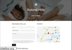 Sites similar to burundi-hilfe.org