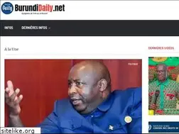 Sites similar to burundidaily.net