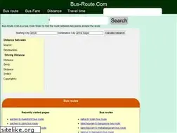 Sites similar to bus-route.com