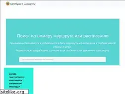 Sites similar to bus-routes.ru