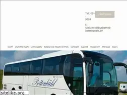 Sites similar to busbetrieb-bettenbuehl.de