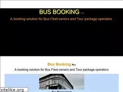 Sites similar to busbookingpro.com
