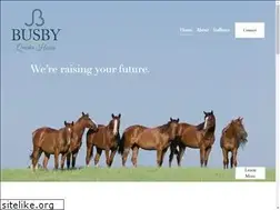 Sites similar to busbyquarterhorses.com