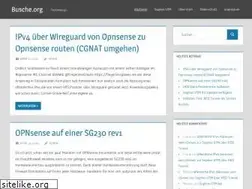 Sites similar to busche.org