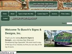 Sites similar to buschsigns.com