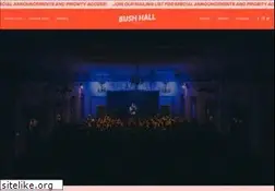 Sites similar to bushhallmusic.co.uk