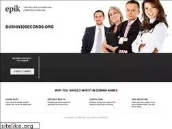 Sites similar to bushin30seconds.org
