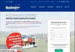 Sites similar to bushmantanks.com.au