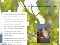 Sites similar to bushmerevines.co.nz