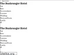 Sites similar to bushrangerhotel.com.au