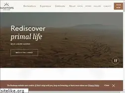 Sites similar to bushtopscamps.com