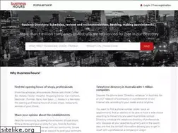 Sites similar to business-hours.com.au