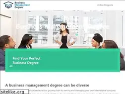 Sites similar to business-management-degree.net