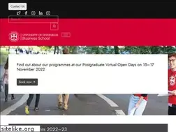 Sites similar to business-school.ed.ac.uk