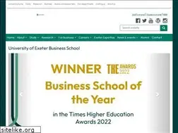 Sites similar to business-school.exeter.ac.uk