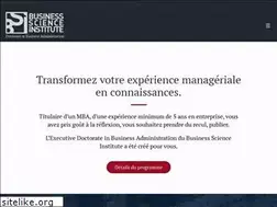 Sites similar to business-science-institute.com