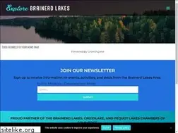 Sites similar to business.explorebrainerdlakes.com