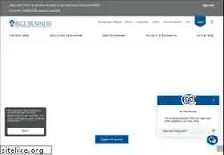 Sites similar to business.rice.edu