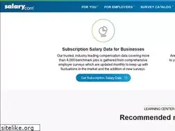 Sites similar to business.salary.com