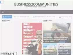 Sites similar to business2communities.com