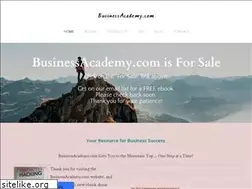Sites similar to businessacademy.com