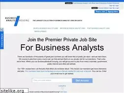 Sites similar to businessanalystcrossing.com