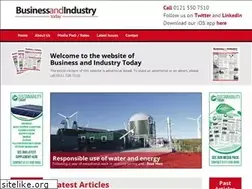 Sites similar to businessandindustrytoday.co.uk