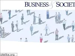 Sites similar to businessandsociety.org