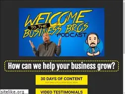 Sites similar to businessbros.biz