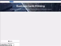 Sites similar to businesscardsprinting.biz