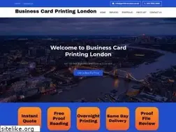 Sites similar to businesscardsprintinglondon.co.uk