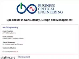 Sites similar to businesscriticalengineering.com