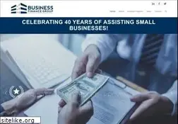 Sites similar to businessfinancegroup.org