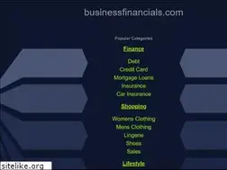Sites similar to businessfinancials.com