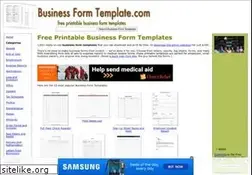 Sites similar to businessformtemplate.com