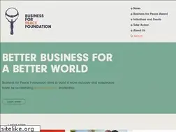 Sites similar to businessforpeace.org