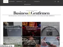 Sites similar to businessgentlemen.it