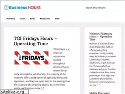 Sites similar to businesshours.co